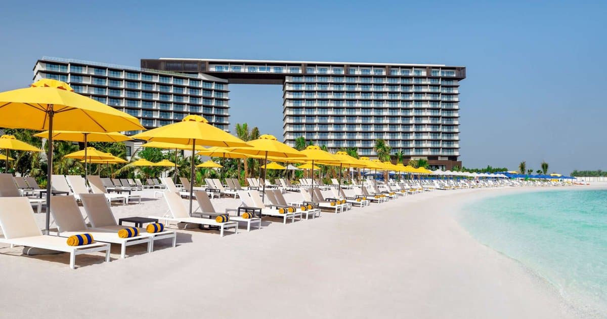Лагуна без волн в часе от Дубая: Mövenpick на острове Аль-Марджан в начале ноября